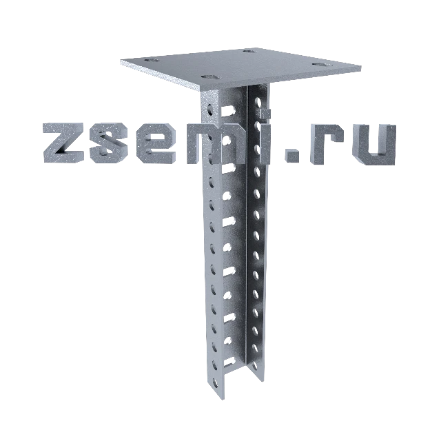 Стойка напольно-потолочная СНП400 УТ2.5 цинк (2,0мм)