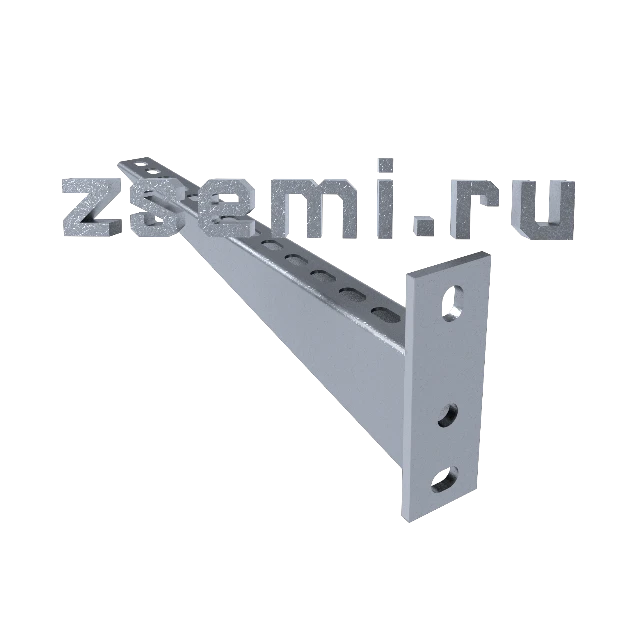 Консоль горизонтальная усиленная КГУ-1-300 УТ1.5 горячий цинк