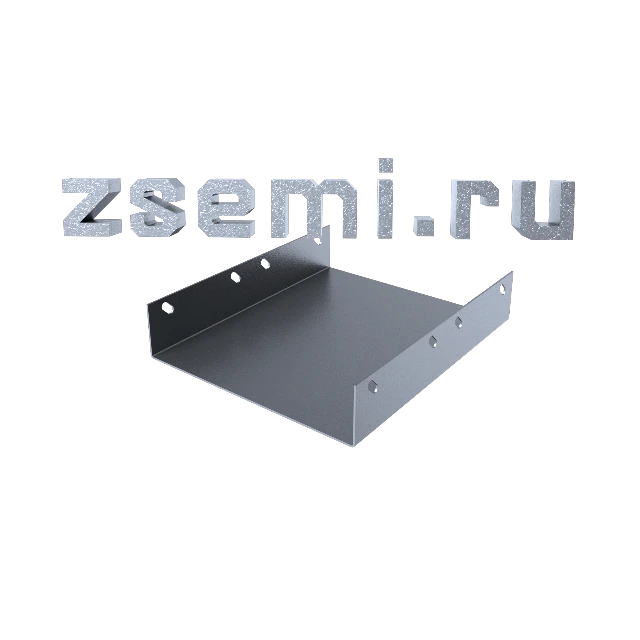 Соединитель СУП усиленный П-образный 400х65 УТ2.5 цинк (0,7мм)