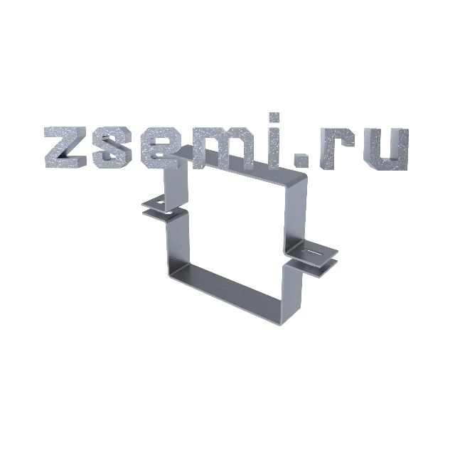 Хомут крышки 300х100 УТ2.5 цинк (1,2мм)