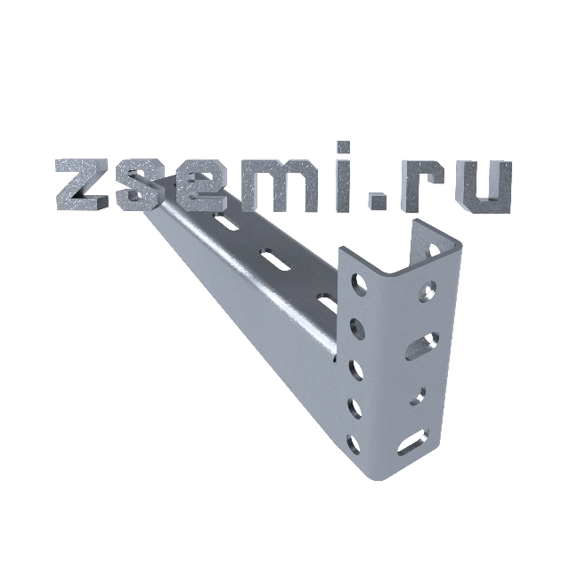 Консоль с опорой КО-200 УТ2.5 цинк (1,5мм)