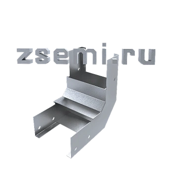 Короб вертикальный в верх 90° (внутренний)