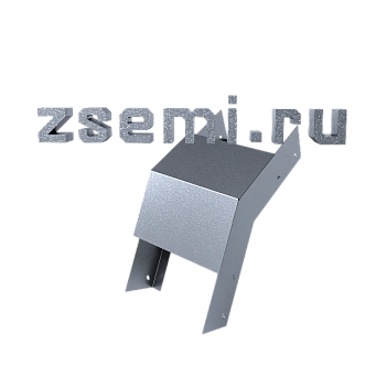 Короб вниз 135°(45°) (внешний)